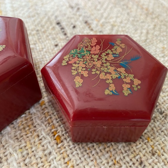 VTG Nesting Trinket Boxes (Set of 3) Made in Hong Kong - Picture 3 of 8